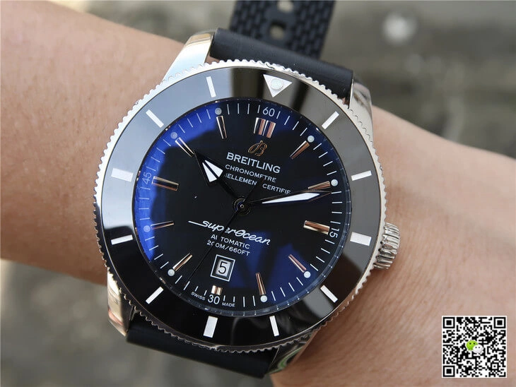 Breitling Superocean Heritage II AB2010121B1S1 GF Factory 1:1 Best Edition Replica Watch Black Strap