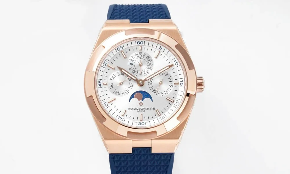Vacheron Constantin Overseas 4300V 120R-B064 8F Factory 1:1 Best Edition Replica Watch V2 Gold Bezel