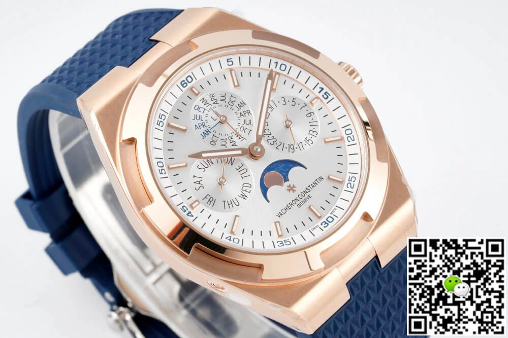 Vacheron Constantin Overseas 4300V 120R-B064 8F Factory 1:1 Best Edition Replica Watch V2 Gold Bezel