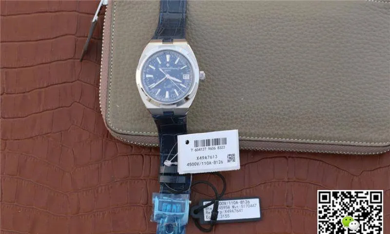 Vacheron Constantin Overseas 4500V 110A-B128 JJ Factory 1:1 Best Edition Replica Watch Swiss ETA9015