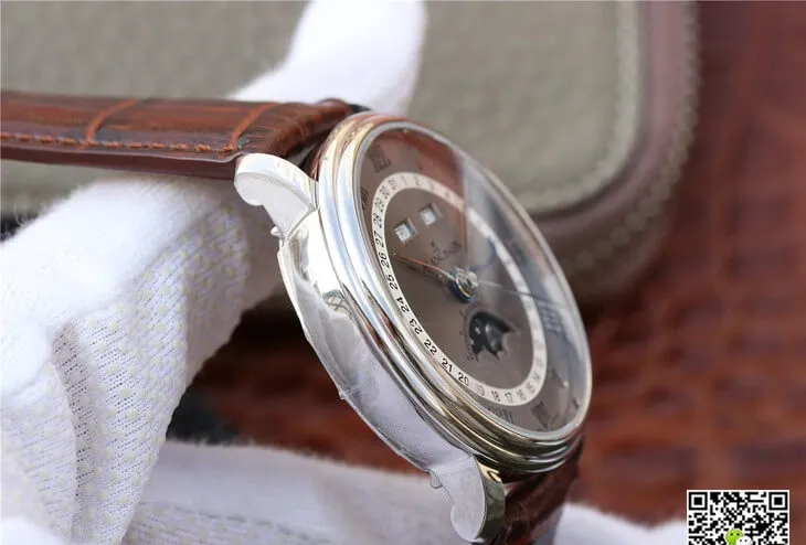 Blancpain Villeret 6654-1113-55B OM Factory 1:1 Best Edition Replica Watch V2 Brown Strap