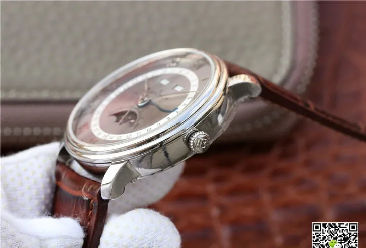 Blancpain Villeret 6654-1113-55B OM Factory 1:1 Best Edition Replica Watch V2 Brown Strap