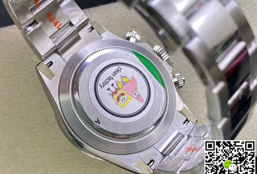 Rolex Cosmograph Daytona 116520 Clean Factory 1:1 Best Edition Replica Watch Stainless Steel Black Dial