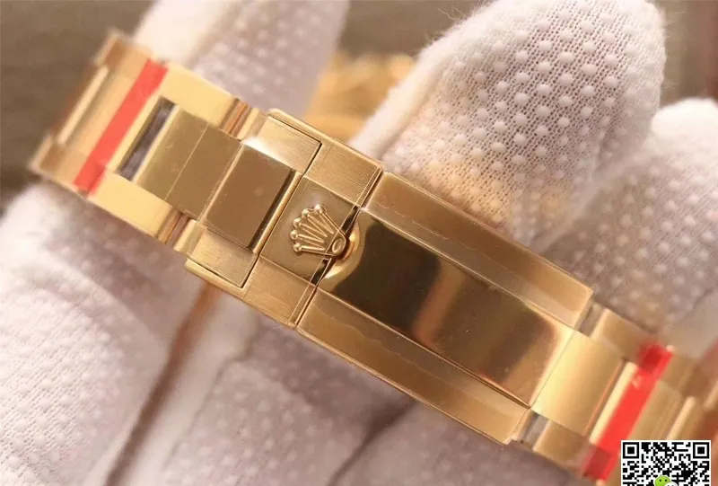 Rolex Daytona Cosmograph M116508-0003 Noob Factory 1:1 Best Edition Replica Watch Gold Strap