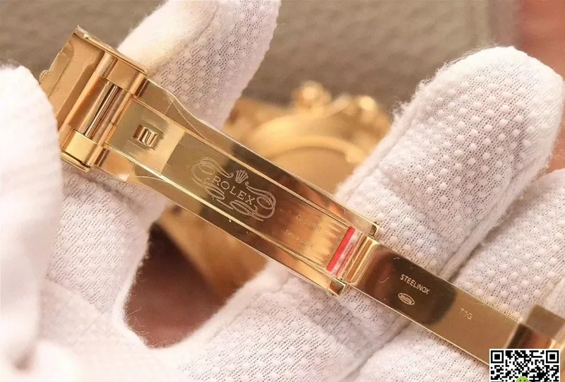 Rolex Daytona Cosmograph M116508-0003 Noob Factory 1:1 Best Edition Replica Watch Gold Strap