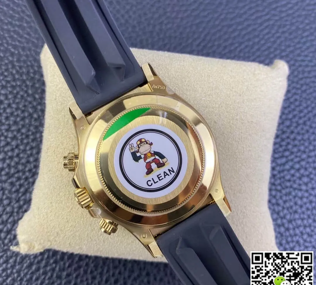 Rolex Cosmograph Daytona M116518ln-0046 Clean Factory 1:1 Best Edition Replica Watch Black Diamond Dial