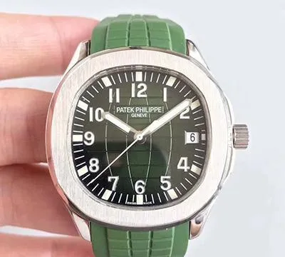 Patek Philippe Aquanaut 5167A-001 PF Factory 1:1 Best Edition Replica Watch Swiss ETA2824 Green Dial