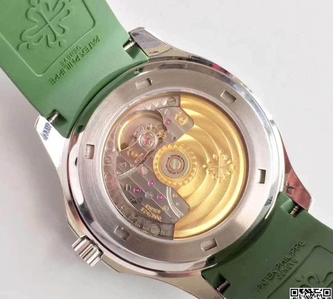 Patek Philippe Aquanaut 5167A-001 PF Factory 1:1 Best Edition Replica Watch Swiss ETA2824 Green Dial