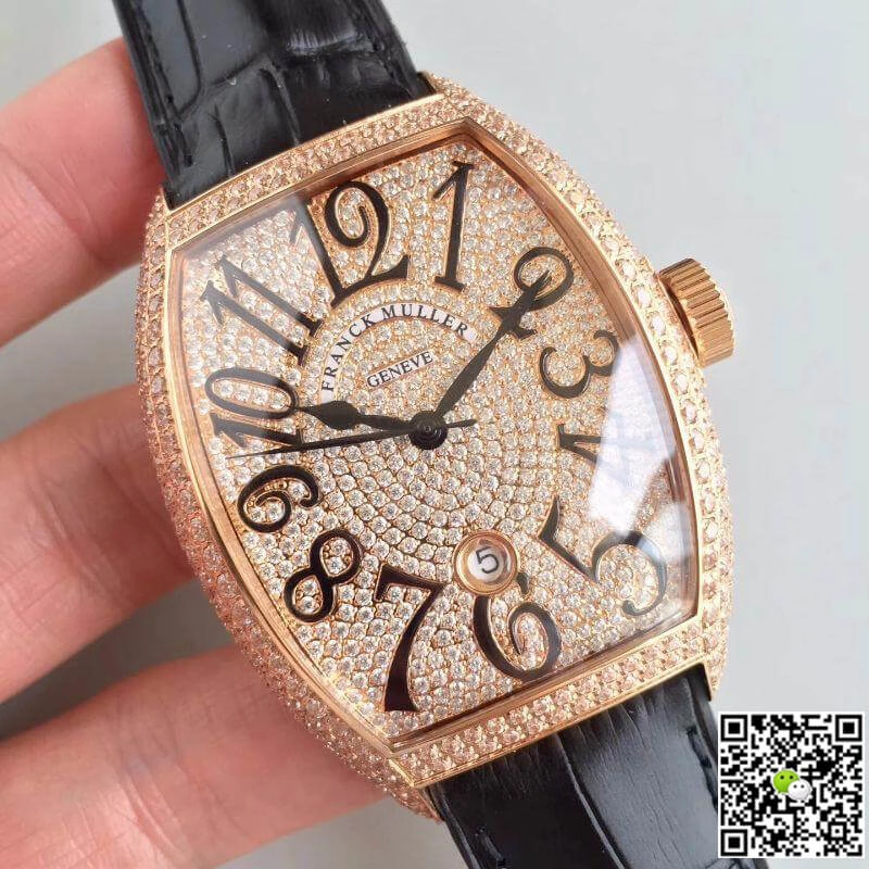 Franck Muller Cintree Curvex 8880 CC AT 1:1 Best Edition Replica Watch Swiss ETA8215