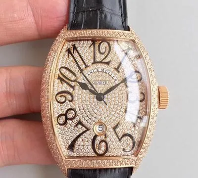 Franck Muller Cintree Curvex 8880 CC AT 1:1 Best Edition Replica Watch Swiss ETA8215
