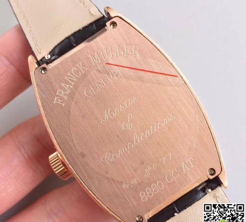 Franck Muller Cintree Curvex 8880 CC AT 1:1 Best Edition Replica Watch Swiss ETA8215