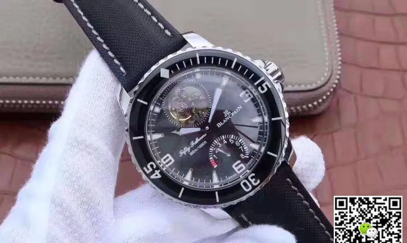 Blancpain Fifty Fathoms 5025-1530-52 1:1 Best Edition Replica Watch Swiss Tourbillon