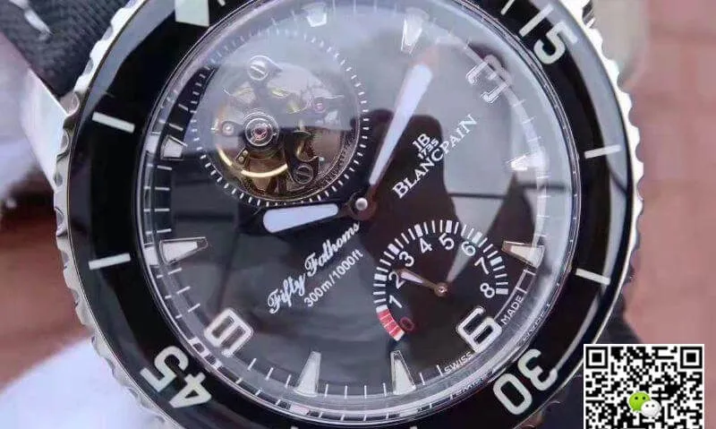 Blancpain Fifty Fathoms 5025-1530-52 1:1 Best Edition Replica Watch Swiss Tourbillon