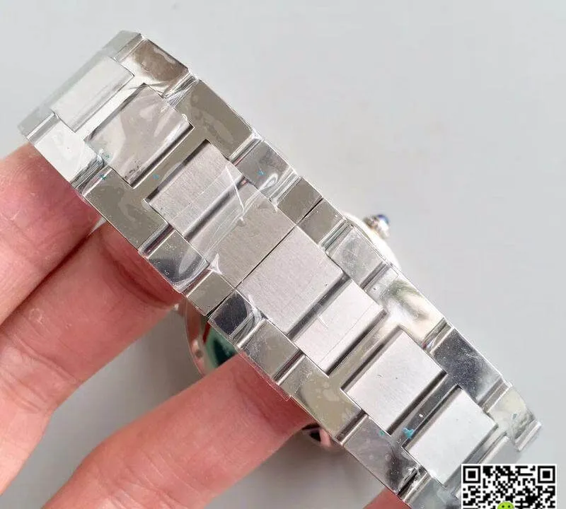 Ronde Solo De Cartier W670101 ZF Factory 1:1 Best Edition Swiss ETA9015 Steel Strap