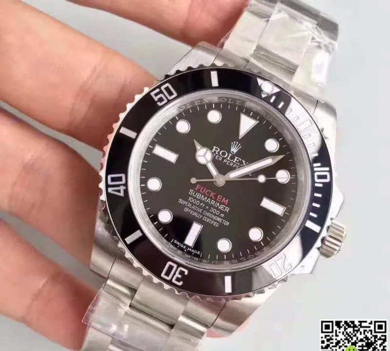 Rolex Submariner 114060 Noob Factory 1:1 Best Edition Replica Watch Swiss ETA2836-2 Black Dial