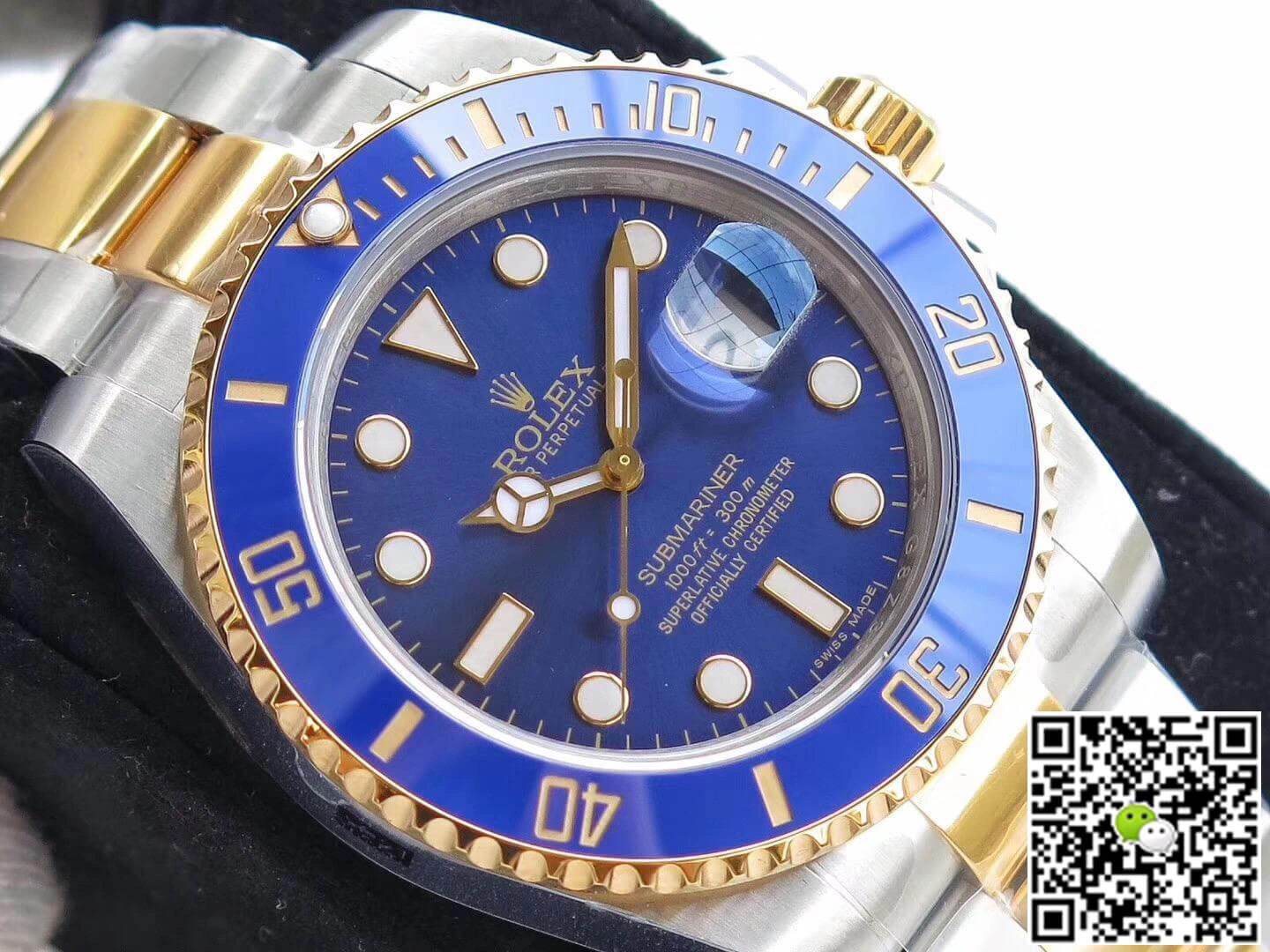 Rolex Submariner 116613LB VR Factory 1:1 Best Edition Replica Watch Swiss ETA2836 Gold Wrapped