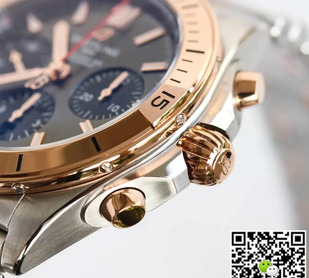 Breitling Chronomat UB0134101B1U1 GF Factory 1:1 Best Edition Replica Watch Silver Strap