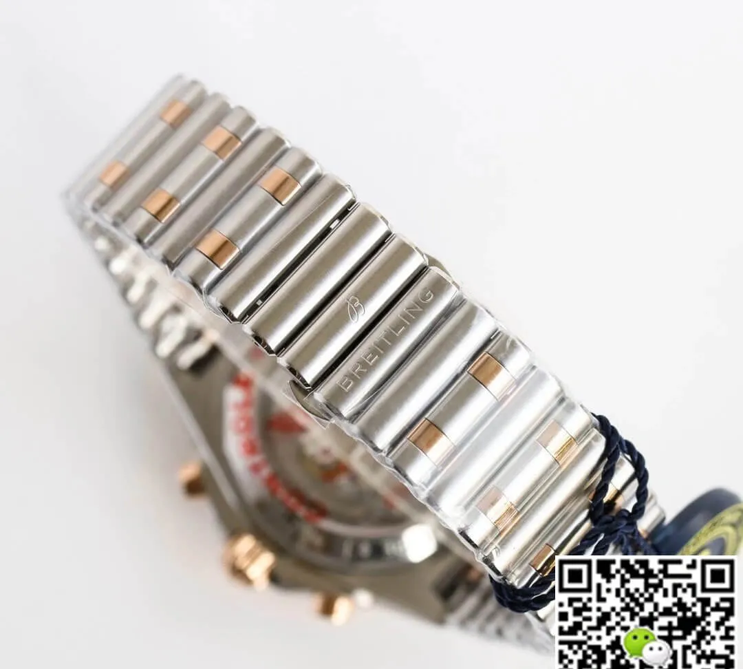 Breitling Chronomat UB0134101B1U1 GF Factory 1:1 Best Edition Replica Watch Silver Strap