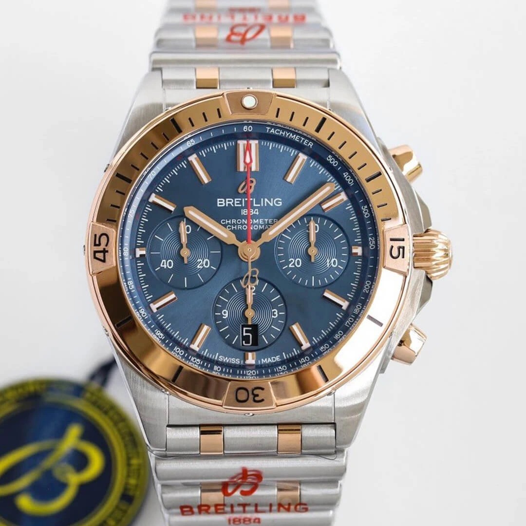 Breitling Chronomat UB0134101C1U1 GF Factory 1:1 Best Edition Replica Watch Yellow Bezel