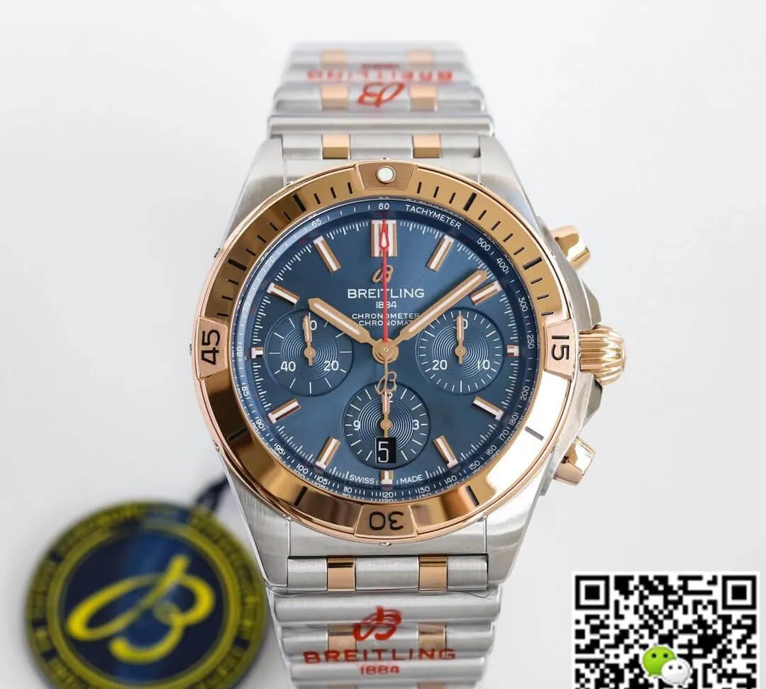 Breitling Chronomat UB0134101C1U1 GF Factory 1:1 Best Edition Replica Watch Yellow Bezel