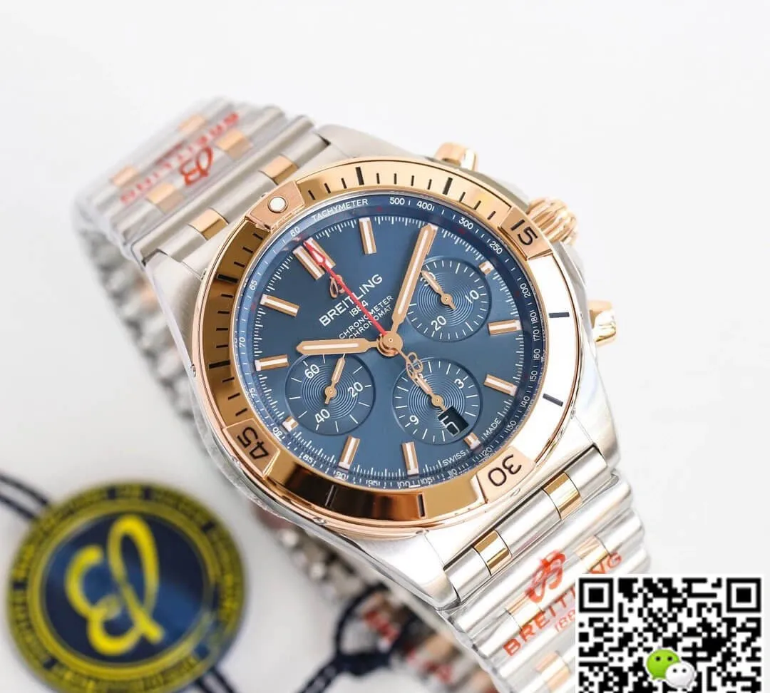 Breitling Chronomat UB0134101C1U1 GF Factory 1:1 Best Edition Replica Watch Yellow Bezel