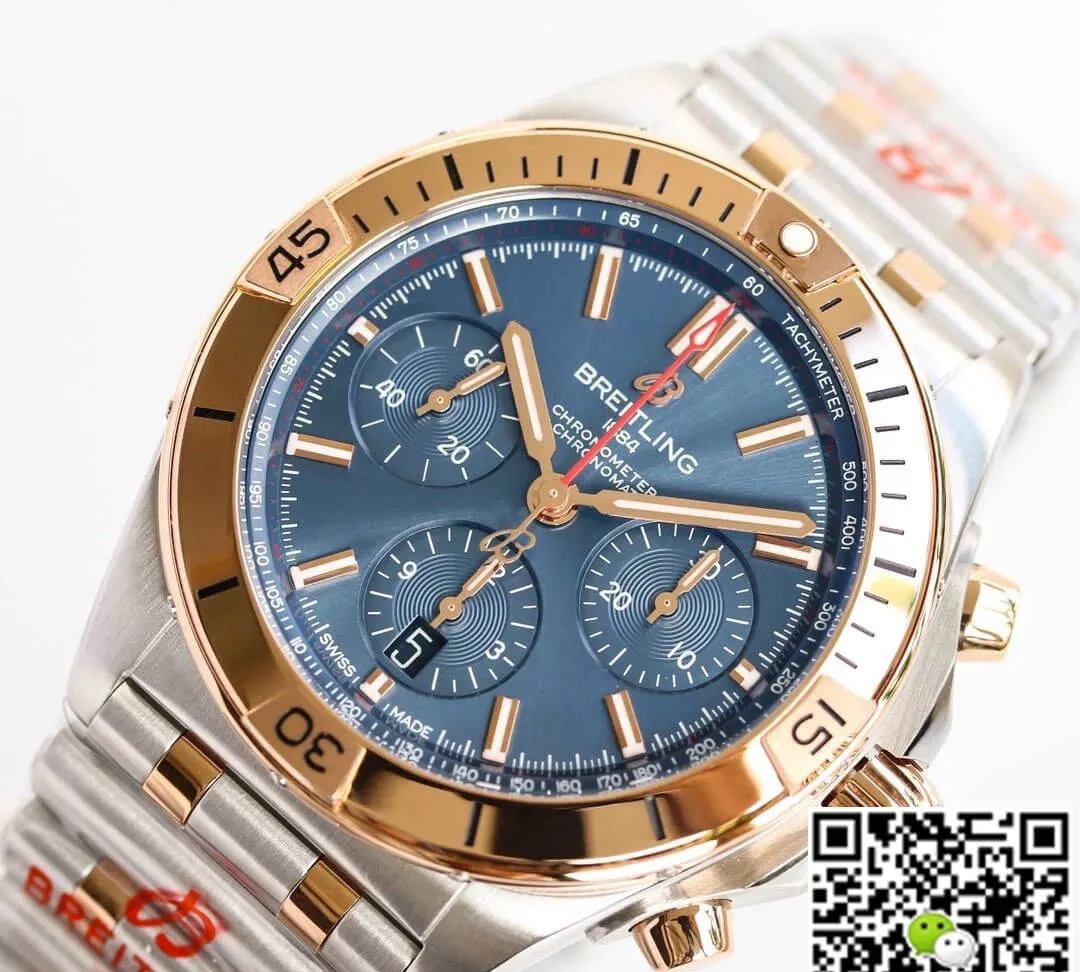 Breitling Chronomat UB0134101C1U1 GF Factory 1:1 Best Edition Replica Watch Yellow Bezel