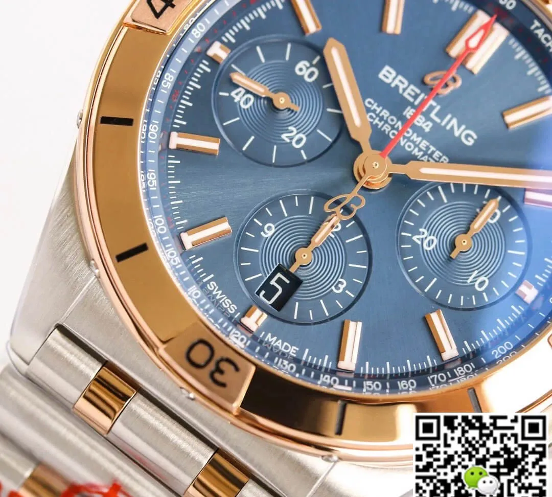 Breitling Chronomat UB0134101C1U1 GF Factory 1:1 Best Edition Replica Watch Yellow Bezel
