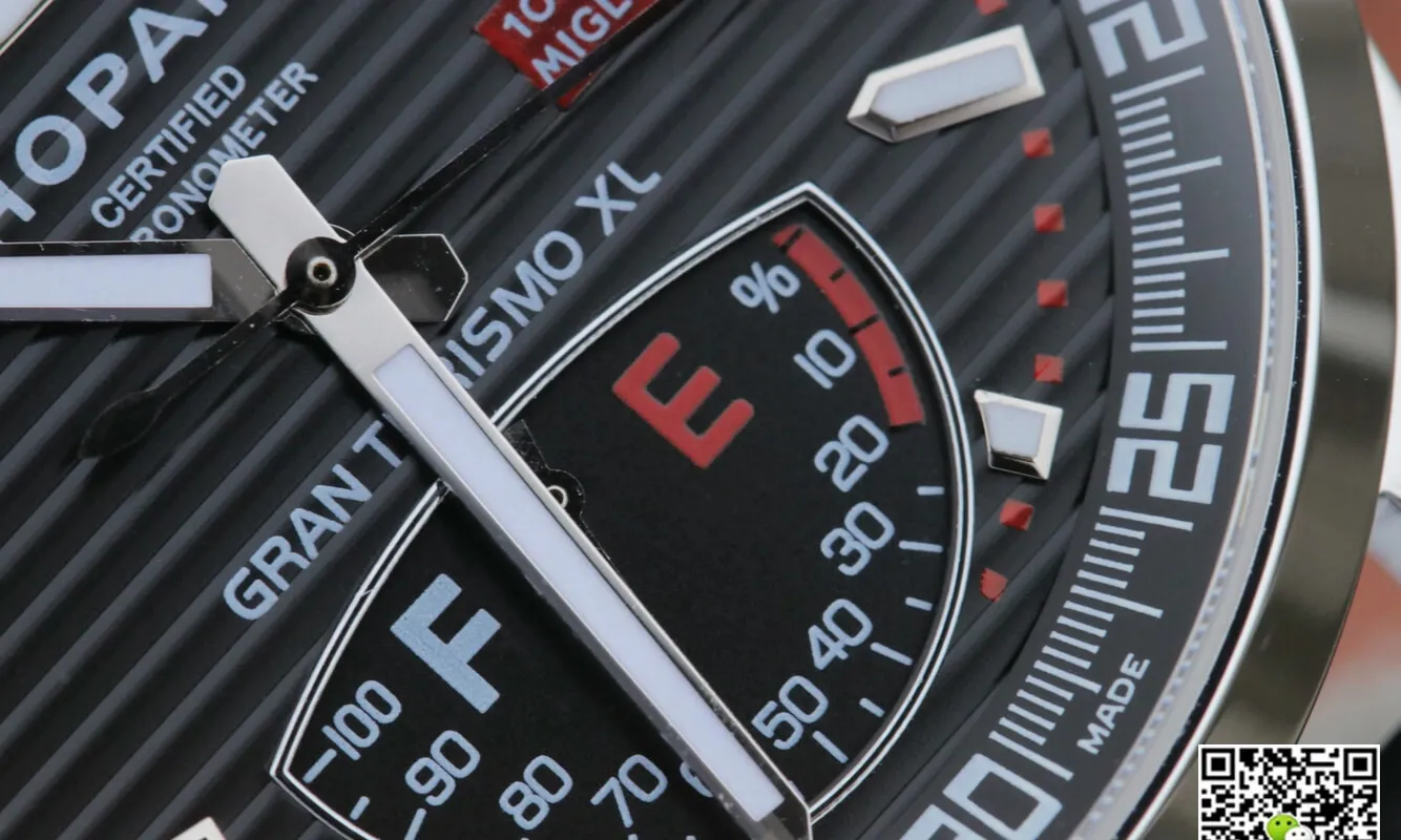 Chopard Classic Racing Mille Miglia 168457-3001 V6 Factory 1:1 Best Edition Replica Watch Black Strap