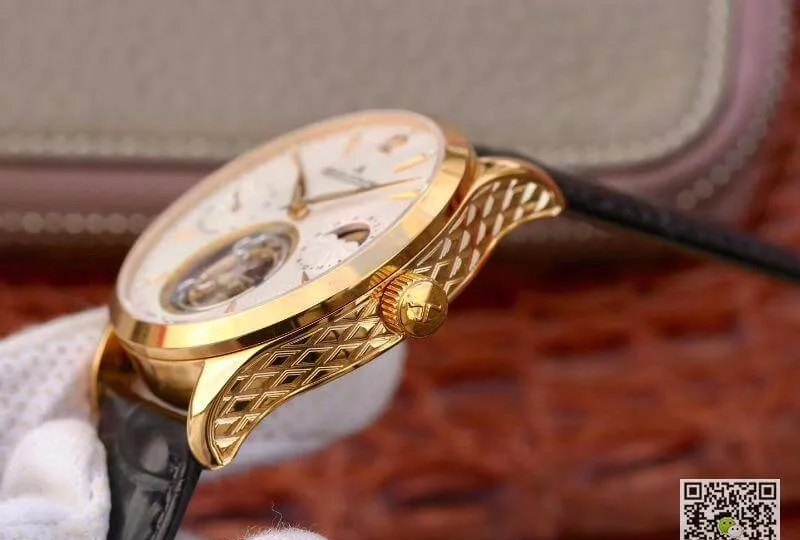 Jaeger-LeCoultre Master Grande Tourbillon Mechanical Watches 1:1 Best Edition Replica Watch Swiss Tourbillon 18K gold White Dial