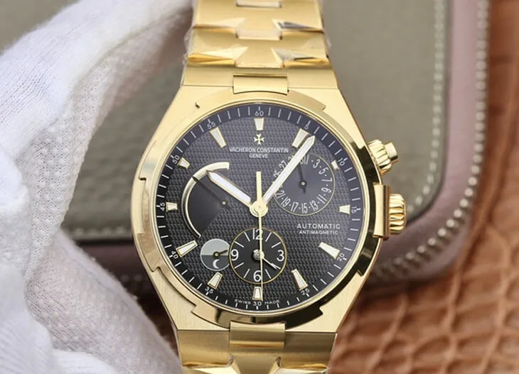 Vacheron Constantin Overseas 49150 TWA Factory 1:1 Best Edition Replica Watch 18K Gold Strap