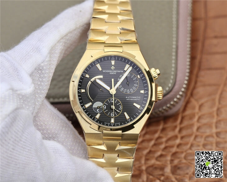 Vacheron Constantin Overseas 49150 TWA Factory 1:1 Best Edition Replica Watch 18K Gold Strap