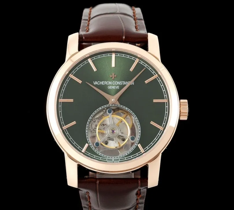 RMS Factory Vacheron Constantin Traditionnelle 6000T-000R-B973 Tourbillon 1:1 Best Edition Replica Watch