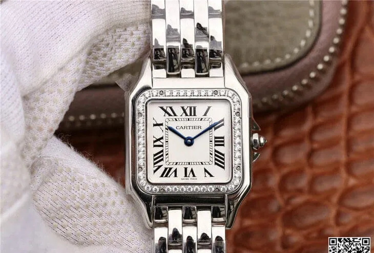 Panthere De Cartier W4PN0008 GF Factory 1:1 Best Edition Replica Watch Diamond Dial