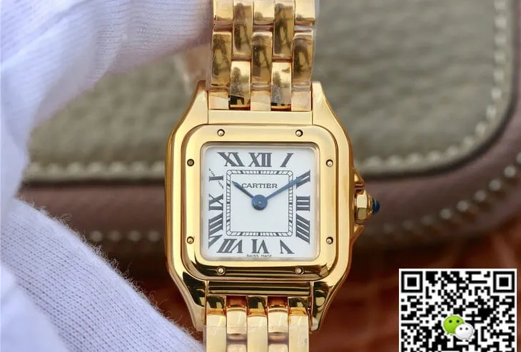 Panthere De Cartier WGPN0008 8848 Factory 1:1 Best Edition Replica Watch White Dial