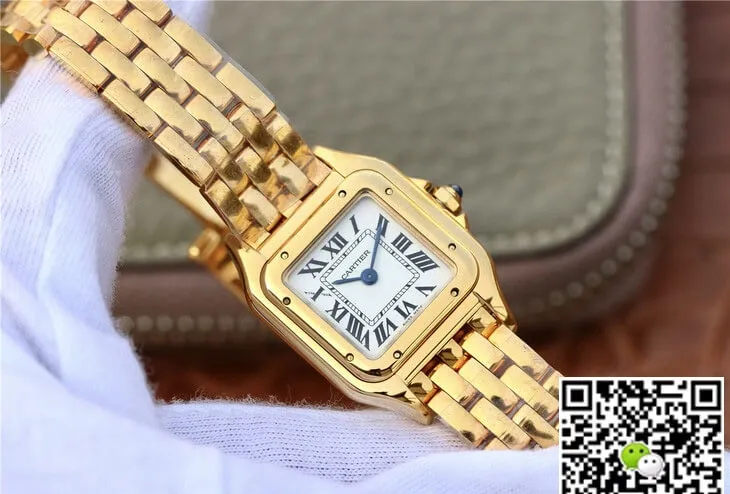 Panthere De Cartier WGPN0008 8848 Factory 1:1 Best Edition Replica Watch White Dial