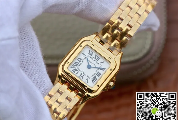 Panthere De Cartier WGPN0008 8848 Factory 1:1 Best Edition Replica Watch White Dial