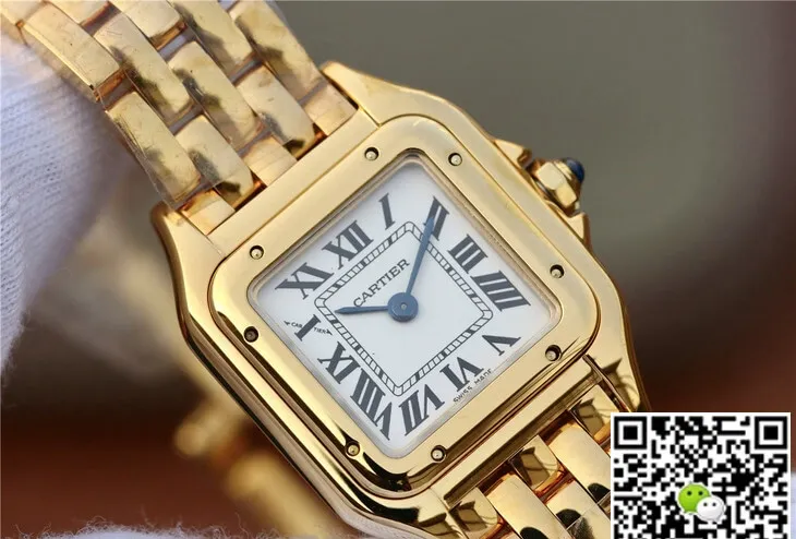 Panthere De Cartier WGPN0008 8848 Factory 1:1 Best Edition Replica Watch White Dial