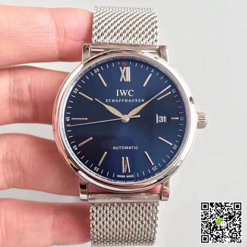 IWC Portofino IW356512 MKS Factory 1:1 Best Edition Replica Watch Swiss ETA2892 Blue Dial