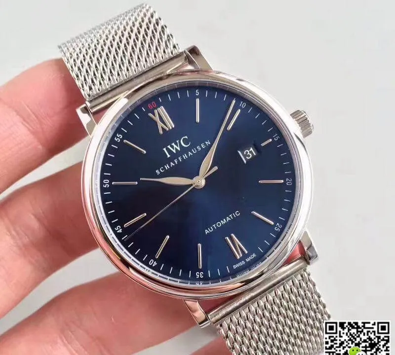 IWC Portofino IW356512 MKS Factory 1:1 Best Edition Replica Watch Swiss ETA2892 Blue Dial