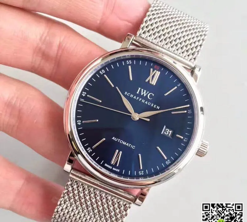 IWC Portofino IW356512 MKS Factory 1:1 Best Edition Replica Watch Swiss ETA2892 Blue Dial