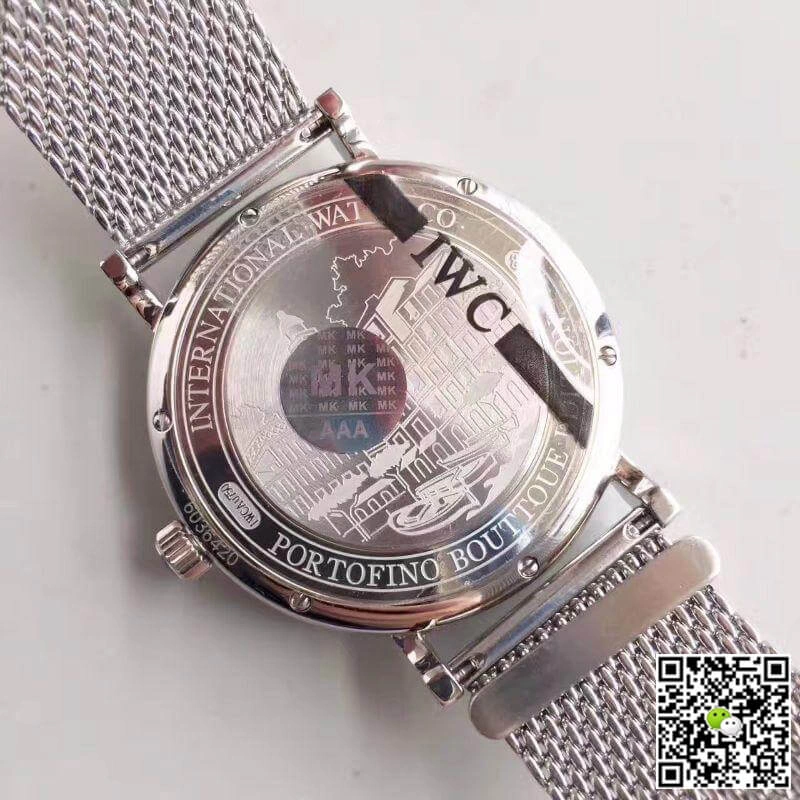 IWC Portofino IW356512 MKS Factory 1:1 Best Edition Replica Watch Swiss ETA2892 Blue Dial