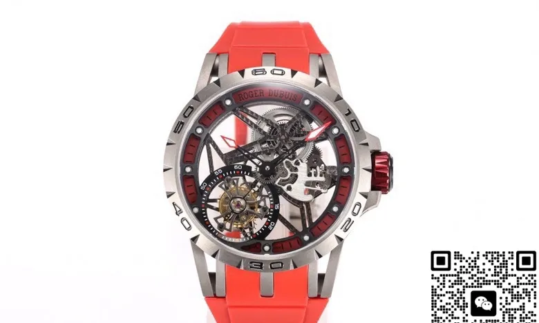 NEW Factory Roger Dubuis Excalibur RDDBEX0479 Tourbillon Hollow 1:1 Best Edition Replica Watch