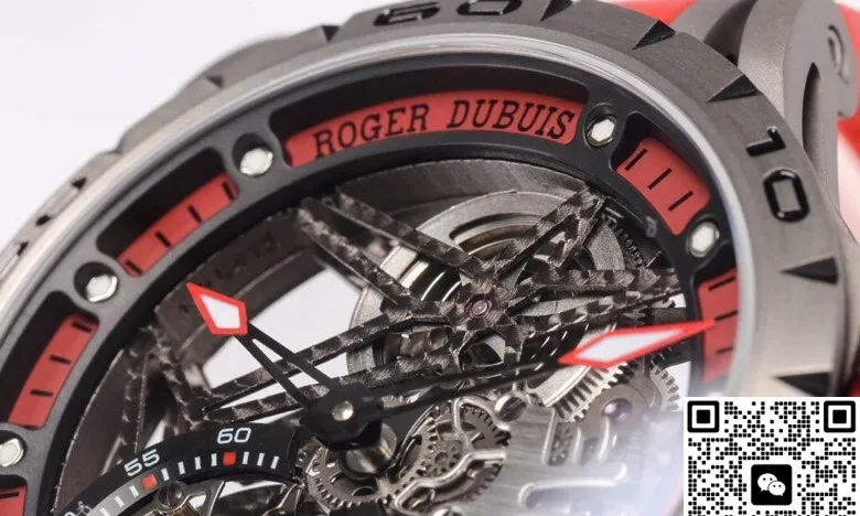 NEW Factory Roger Dubuis Excalibur RDDBEX0479 Tourbillon Hollow 1:1 Best Edition Replica Watch