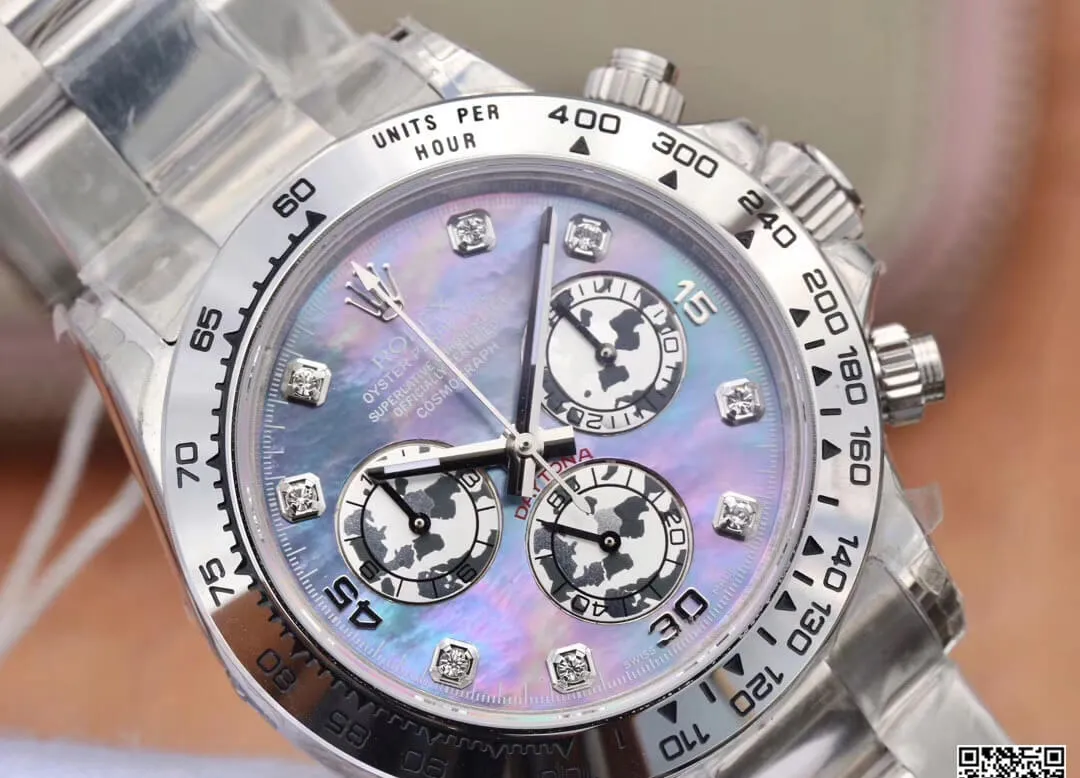 Rolex Daytona Cosmograph 116509-0064 JH Factory 1:1 Best Edition Replica Watch 18K Diamond-set Dial