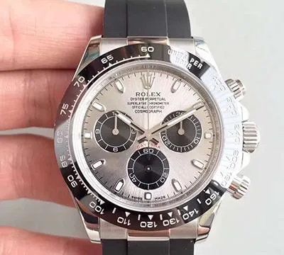 Rolex Daytona Cosmograph 116519LN AR Factory 1:1 Best Edition Replica Watch Swiss ETA4130 Gray Dial