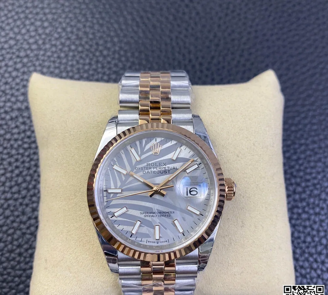 Rolex Datejust M126231-0031 EW Factory 1:1 Best Edition Replica Watch Silver Strap