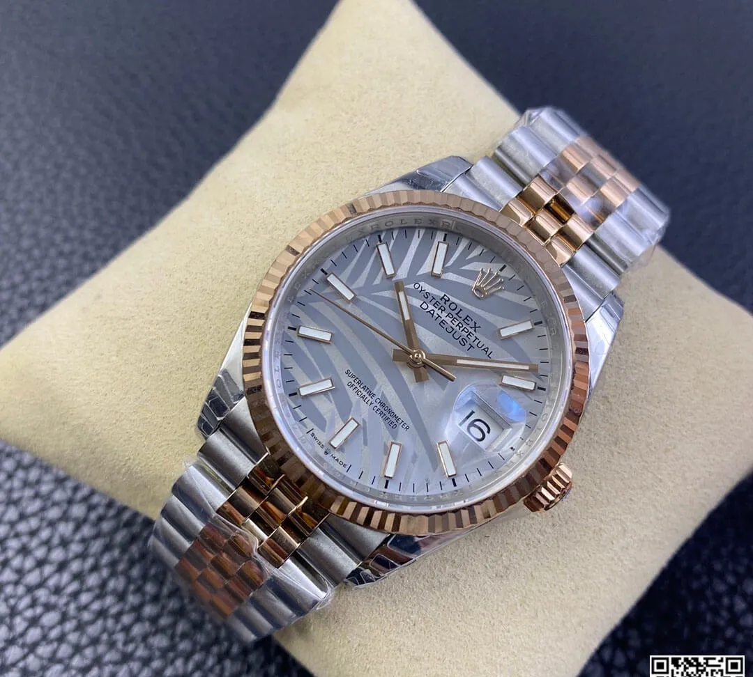 Rolex Datejust M126231-0031 EW Factory 1:1 Best Edition Replica Watch Silver Strap