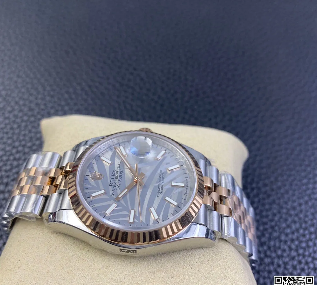Rolex Datejust M126231-0031 EW Factory 1:1 Best Edition Replica Watch Silver Strap