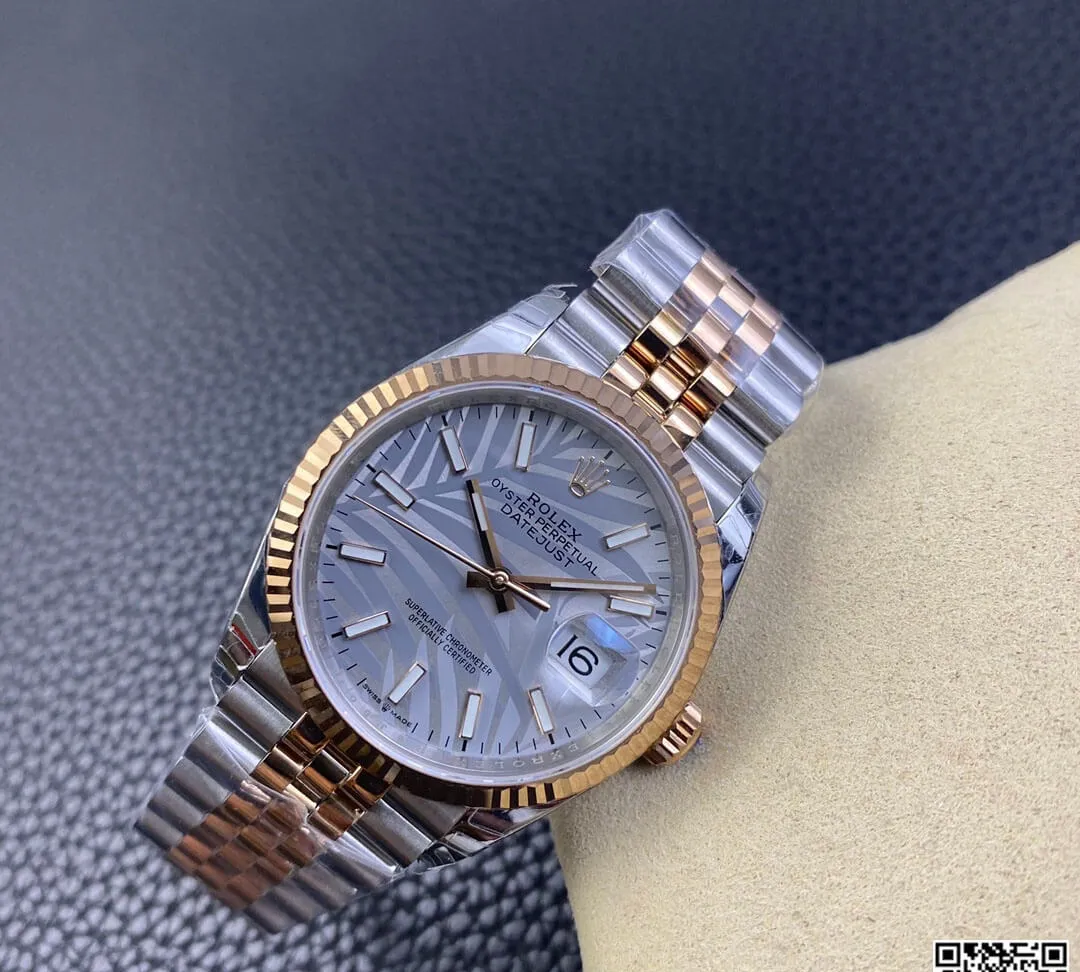 Rolex Datejust M126231-0031 EW Factory 1:1 Best Edition Replica Watch Silver Strap