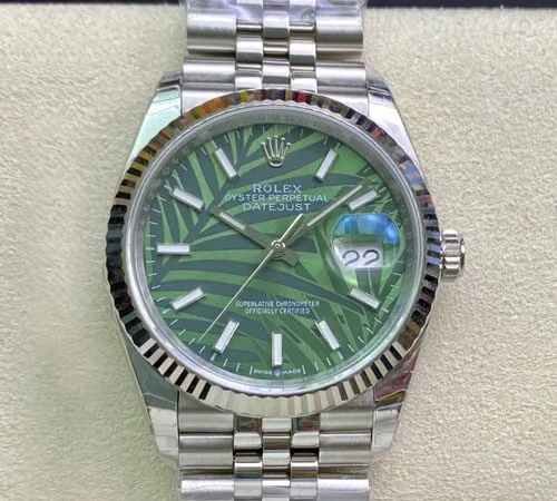 Rolex Datejust M126234-0047 EW Factory 1:1 Best Edition Replica Watch Silver Strap